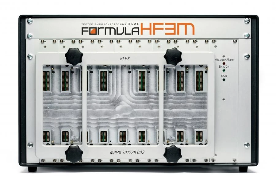 نظام اختبار وظيفي وبارامتري للدارات المتكاملة عالية السرعة FORMULA HF3M