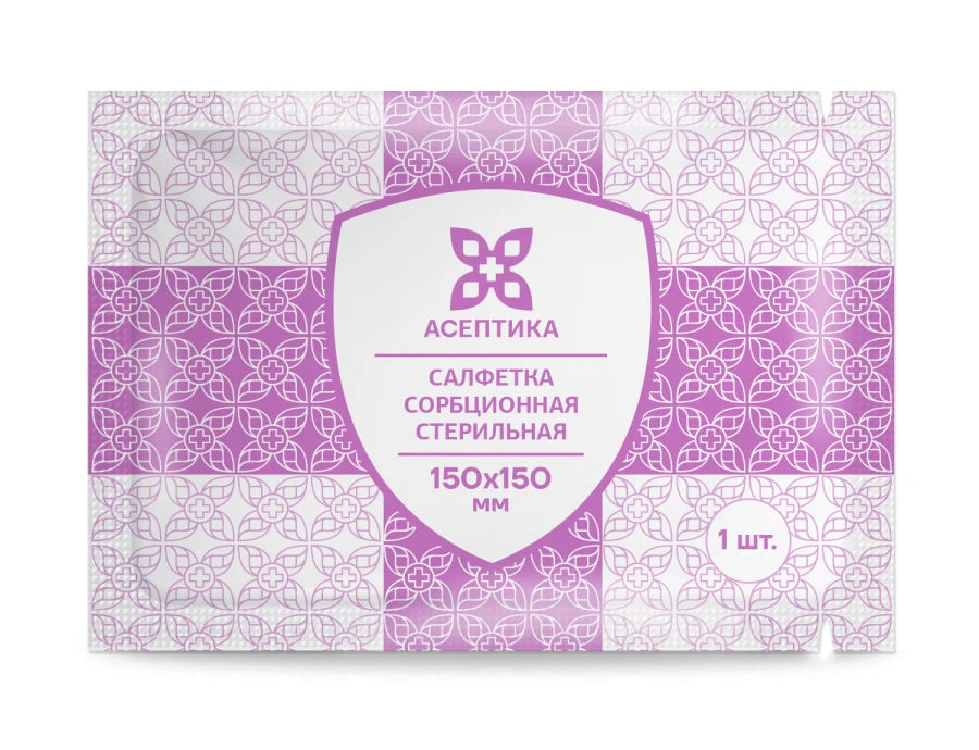 ممسحة امتصاص معقمة 150x150 مم