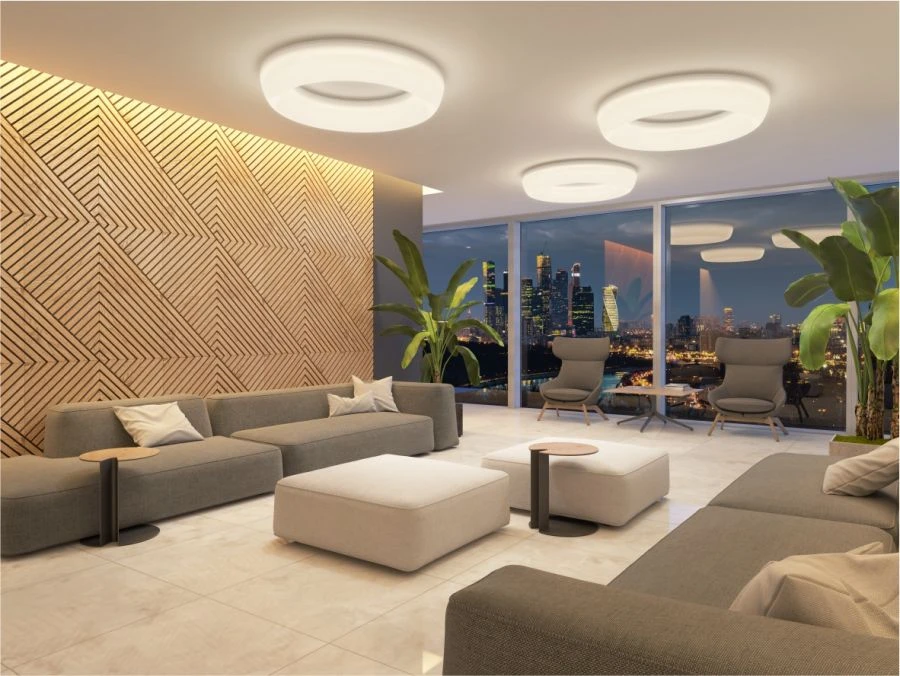 مصباح TOR_S 120 سم برو LED مع تحكم DALI