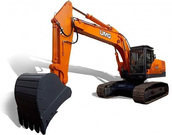 حفارة زاحفة E400C بمحرك YAMZ 53602