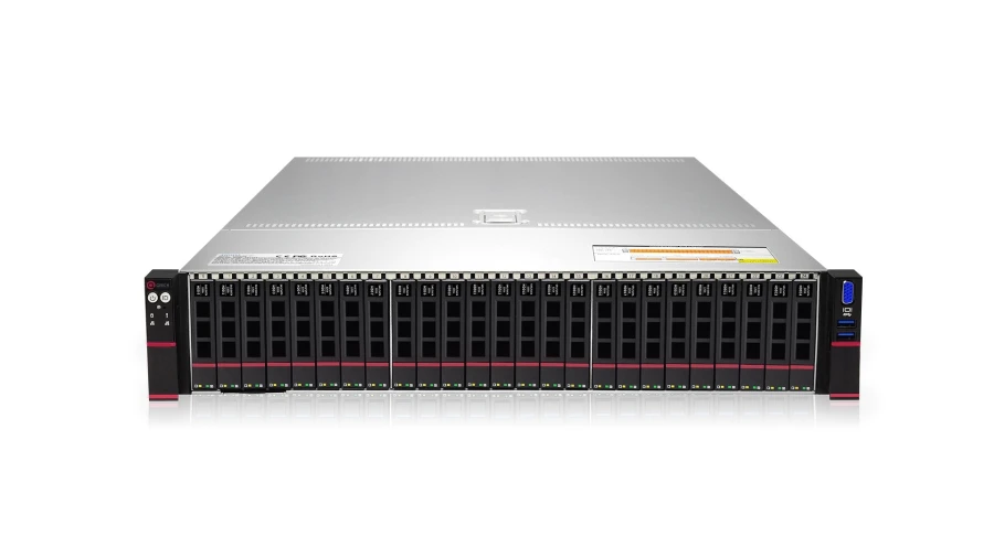 خادم QTECH 2U مع معالج Intel Xeon - QSRV-272512-P-R