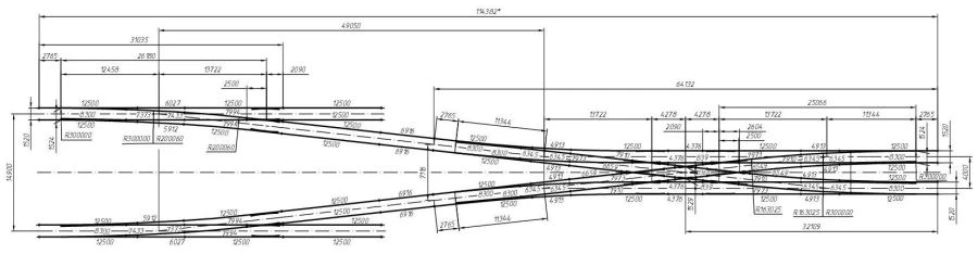 مجموعة من تحويلات R65 نوع 1/9 و 2/9 على كتل LVT-M