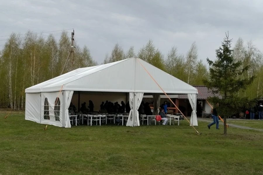 Шатры для мероприятий на открытых пространствах, т.м. Superevent, Двускатный шатер 10х10