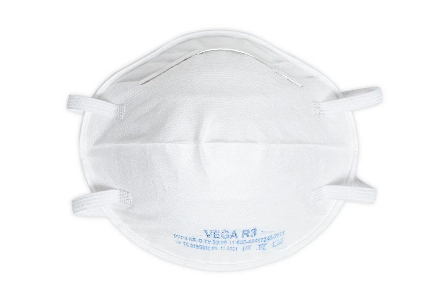قناع نصف الوجه الفلتر من علامة فيغا سبك، بدون صمام زفير، فئة حماية FFP3 NR D، الموديل: VEGA R3