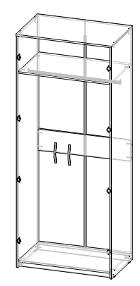 Functional Wardrobe - "Caprice" Series