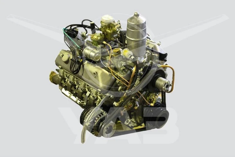 Engine for GAZ 3308 Sadko Euro-0 with Crankshaft Pulley Model 523300100040310