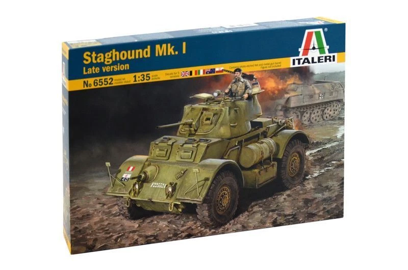 نموذج التجميع STAGHOUND MK. I - بدون حاجة للصمغ