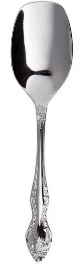 Eco-Friendly Stainless Steel Salad Spoon M-3 "Troika