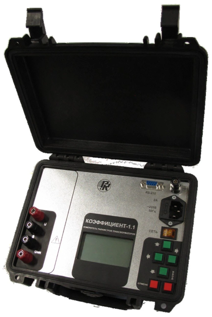 Transformation Parameter Measurement Device "Coefficient 1.1