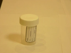 Disposable Non-Sterile Polymer Container for Bio-Samples 60ml with Label - KOP
