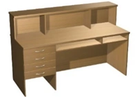 Visitor Registration Desk / Reception Counter