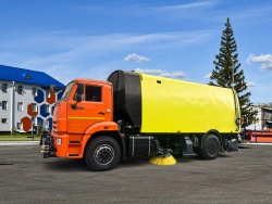 Airport Vacuum Sweeper AKM-9000 on KAMAZ 53605-A5 and 53605-5N