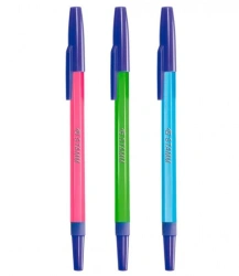Neon Blue Ballpoint Pen STAMM 049 for Primary School Students