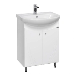 Aquaton Minima H 65 White Vanity Cabinet 1A104201MN0101