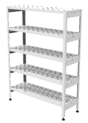 Stainless Steel Rack C-5R-0.6/1.2/2.0 for Kitchen Storage