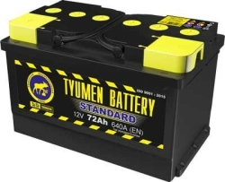 Lead-acid Starter Battery TYUMEN BATTERY 6ST-72L STANDARD