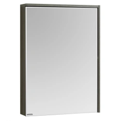 Functional Stone 60 Mirror Cabinet in Walnut by Aquaton