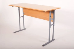 Adjustable Two-Seat Student Desk for Growth Group 4-6, Model 2SUR-2 by Edelwood