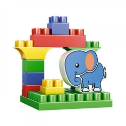 Educational Building Toy "ZooBlocks" Elephant Set 13 Pieces, Art. 547