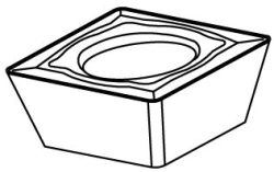 Carbide Insert SF05-0204-Q7A N100 for Milling