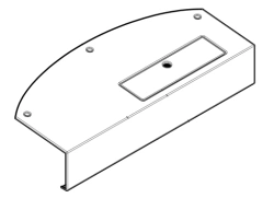 Glass Fiber Trim Panel S.15M-20.40.010 for Trams