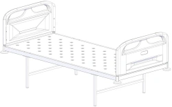 Hospital Bed with Single Mattress, Model MSK-4106M