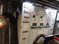 Electric Power System for Marine Use with 2 Diesel Generators