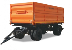 Hydraulic Dump Trailer 8551M6 - Dual Axle