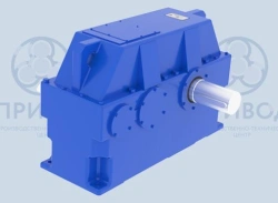 Cylindrical Horizontal Two-Stage Gear Reducer Novikov CDN-630, CDN-710