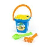 Medium Flower Bucket Toy Set with Sifter and Rake - Art. 2150