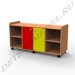 Material Storage Cabinet with Shelves Model 1.11