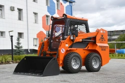 Compact Wheel Loader PMK-10-02 with Articulated Steering