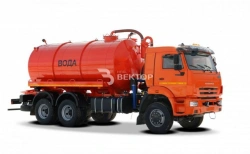 Vacuum Tank Truck MB 4680A4-40 on KAMAZ 65111-A5, 65111-50