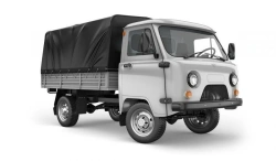 UAZ 330365-612 Cargo Truck with Metal Cabin