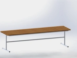 Custom Metal Wardrobe Bench - Tailored to Your Specifications