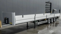 Metal Platform Semi-Trailer with Removable Aluminum Sides Model 9453-0000010-10