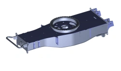 Hydraulic Excavator Support Frame 11393338 Connector Element