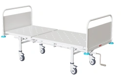 Hospital Bed with Headrest and Wheels for Patient Care MSK-1101D