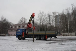 Hydraulic Crane Loader Truck KMA Based on KAMAZ 65117 64K33N-UC