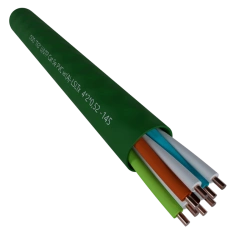 High-Frequency Twisted Pair Cable U/UTP Cat 5e PVC ng(A)-LSLTx 1pr 25 AWG