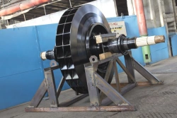 Exhauster Rotor for Centrifugal Blower in Gas Cleaning Systems