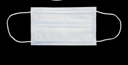 Disposable Non-Sterile Medical Face Mask for Kids - 3 Layers, 12x7 cm, White