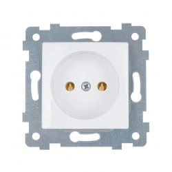 Maria Hidden Installation Single Socket Mechanism RS16-444, White