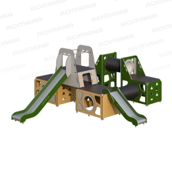 Children's Play Complex for Thematic Games and Physical Development - Romana 115.13.10