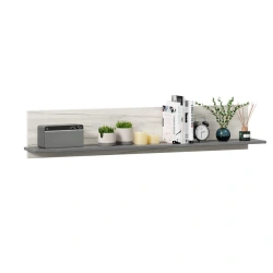 Wall Shelf Techno LD.678030.000 (White Craft Oak/Grey Slate)