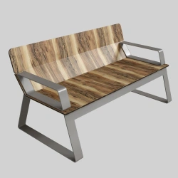 Outdoor Bench for Landscaping LG1021