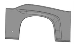 Right Rear Arc Panel for Vehicles 5299-401-5402505-02