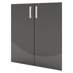 Tinted Glass Doors Set A-302.C (2 Pieces)