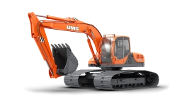 E160C Single Bucket Crawler Excavator Multi-Purpose Earthmoving Machine