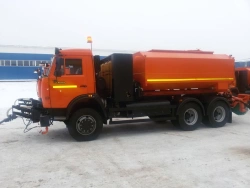 Combined Road Sweeper DMK-80V on KAMAZ 65115-37 Chassis